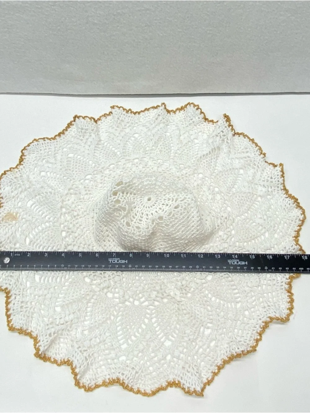 Handcrafted hand crocheted